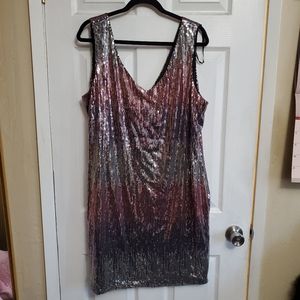 Sequin Ombre Dress